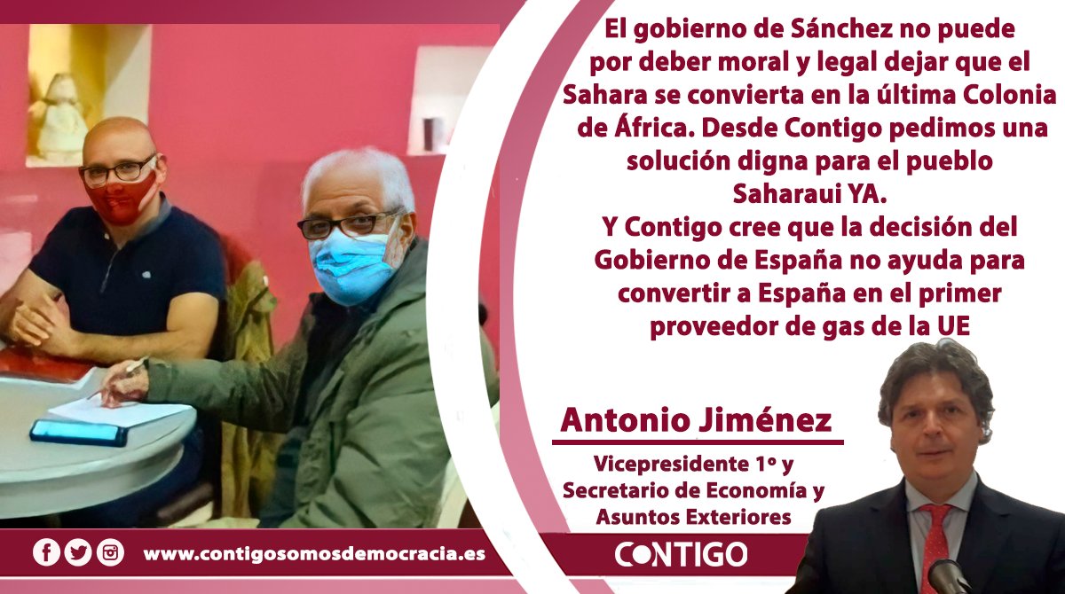 El gobierno de Sánchez no puede por deber moral y legal dejar que el Sáhara se convierta en la última Colonia de África