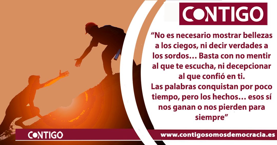 No es necesario mostrar bellezas a los ciegos, ni decir verdades a los sordos