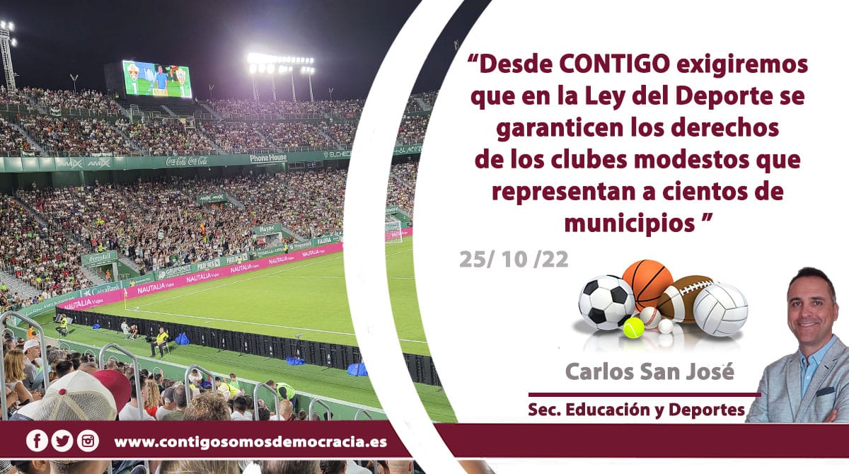 No vamos a permitir que los partidos PODEROSOS amparen a los clubes PODEROSOS