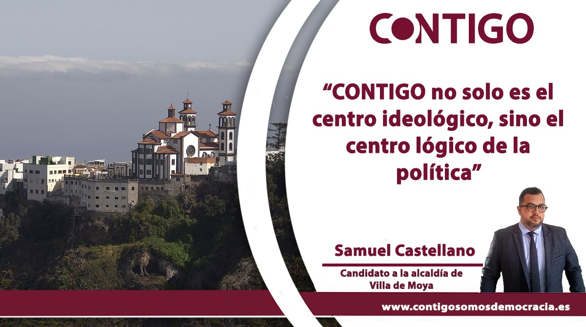 Samuel Castellano Sanchez candidato a la alcaldía de Villa de Moya